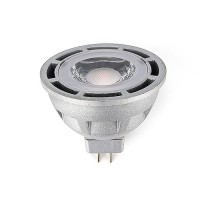 Architectural Grade LED MR16 GU5.3 Low Voltage Light Bulb Flood 3000K Silver